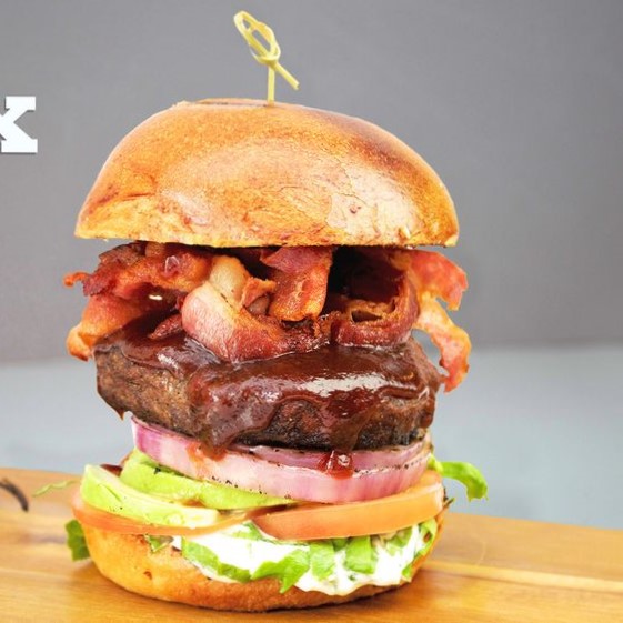 Mix & Match Burger Craft your own burger with unlimited choices of toppings.